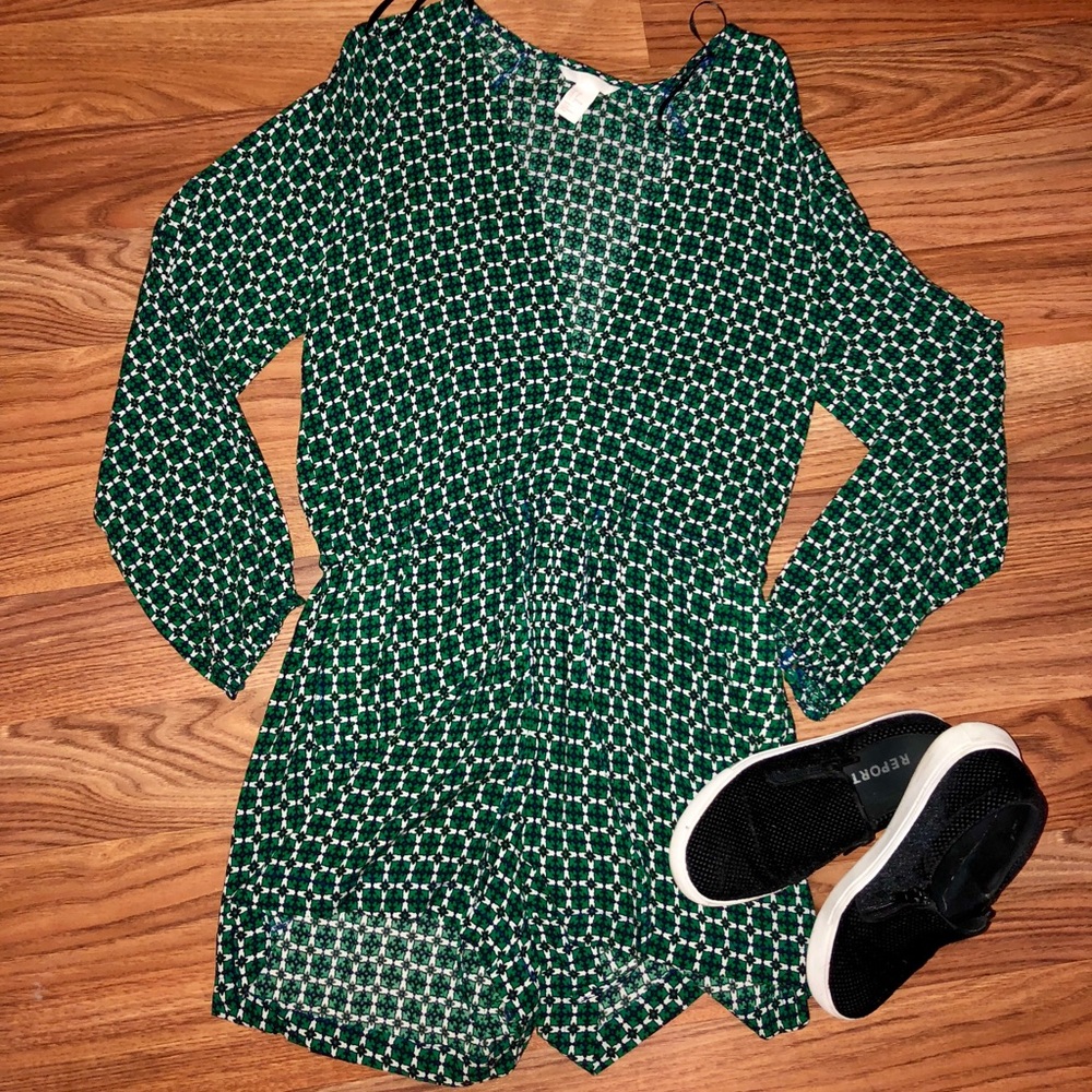 H&M Long Sleeve Romper
